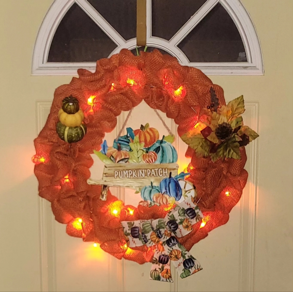 Pumpkin Patch wreath